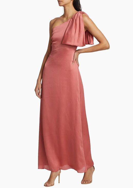 Sachin + Babi Dresses & Skirts - Sachin & Babi Chelsea One Shoulder Bow Gown Size 22W